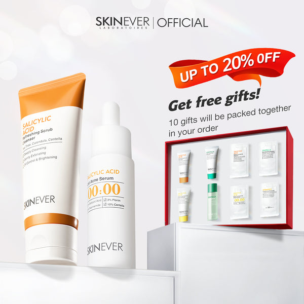 [Clear &amp; Acne Control Daily Care Set] Salicylic Refreshing Scrub Cleanser 75ml at Salicylic Anti Acne Serum 
