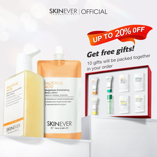 Salicylic Acid Fresh Acne Body Care Set - SKINEVER - 