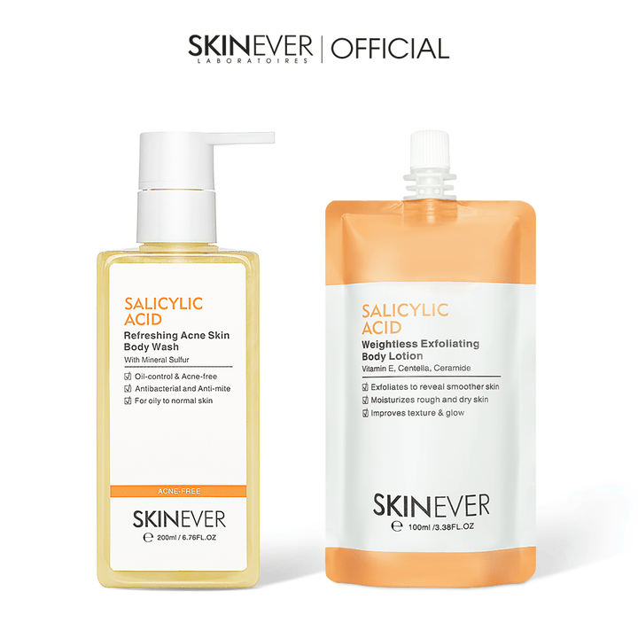 Salicylic Acid Fresh Acne Body Care Set - SKINEVER - 
