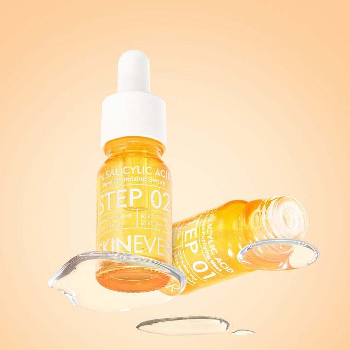 SKINEVER Salicylic Acid Blackhead Purifying & Pore Minimizing Set - SKINEVER - 