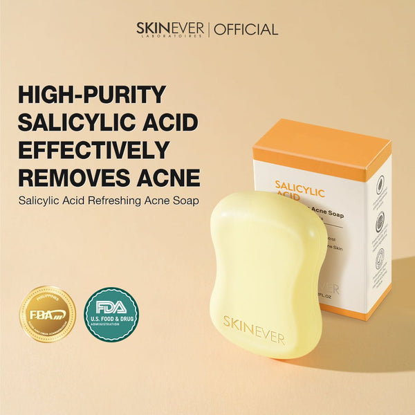 SKINEVER Salicylic Acid Refreshing Acne Soap - SKINEVER - 