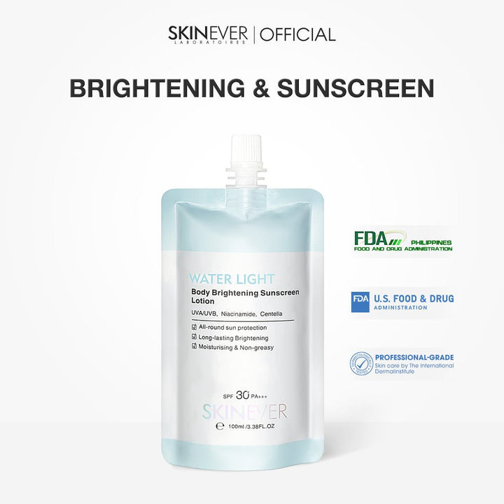 SKINEVER Water Light Body Brightening Sunscreen Lotion - SKINEVER - 