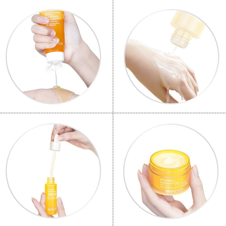 VC Brightening Skincare Base Set - SKINEVER - 
