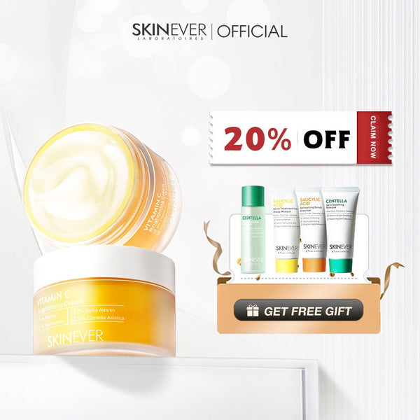 Vitamin C Brightening Cream Luxury Gifts Set - SKINEVER - 