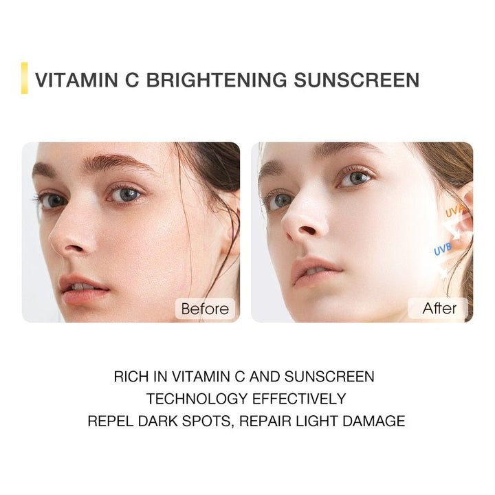 Vitamin C Brightening Sunscreen Luxury Gifts Set - SKINEVER - 
